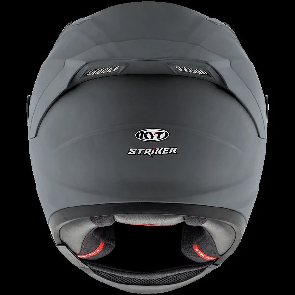 KYT Striker 2V Plain Matt GRL Grey Helmet - Image 3