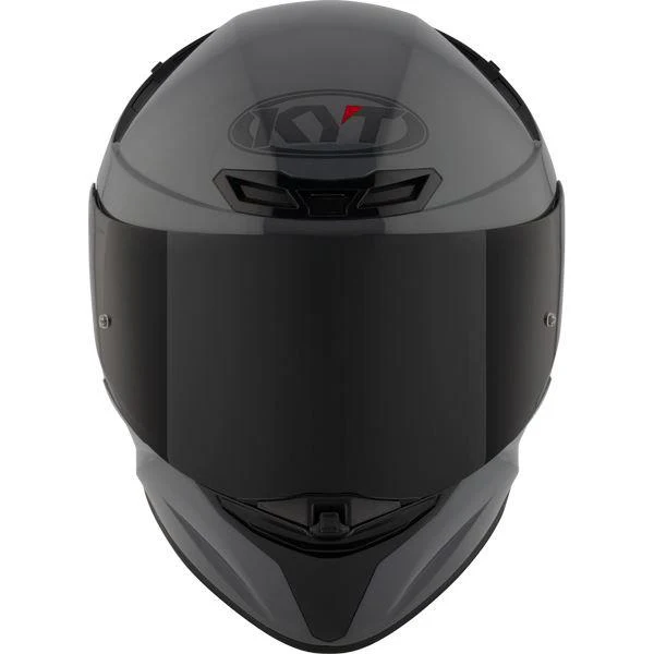 KYT TT Revo Plain GRL Grey Gloss-Helmet - Image 3