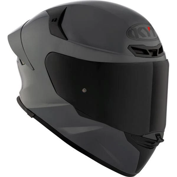 KYT TT Revo Plain GRL Grey Gloss-Helmet - Image 4