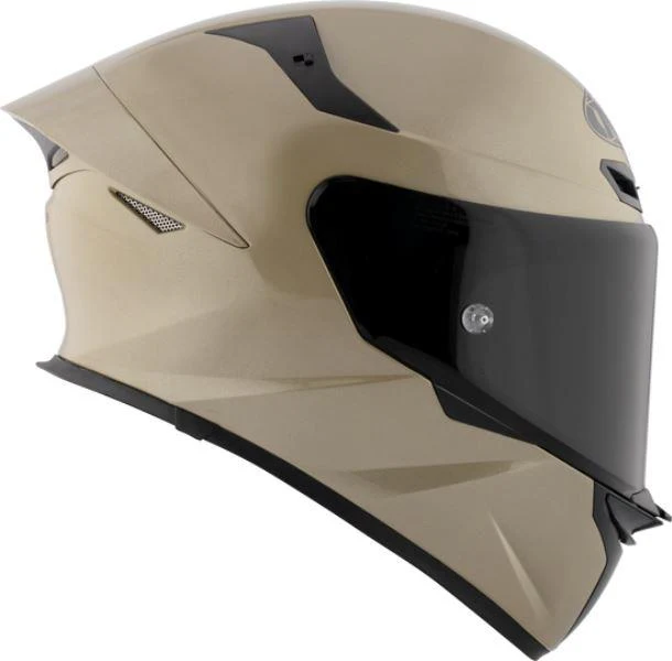 KYT TT-Revo Plain Sand Pearl Glossy Helmet - Image 6