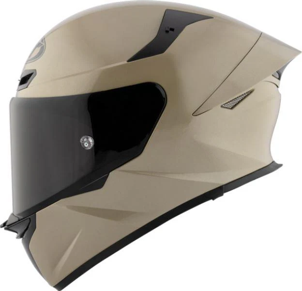 KYT TT-Revo Plain Sand Pearl Glossy Helmet - Image 7