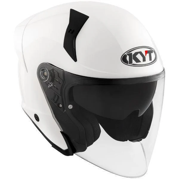 KYT TTR-JET Plain White - Helmet - Image 6