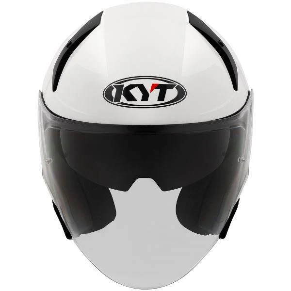 KYT TTR-JET Plain White - Helmet - Image 7