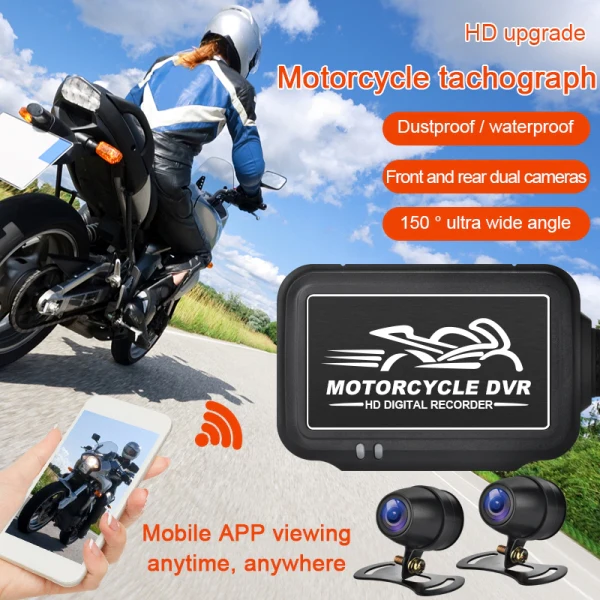 LBC Moto-B1 Motorcycle Dash Cam Without Display - Image 3