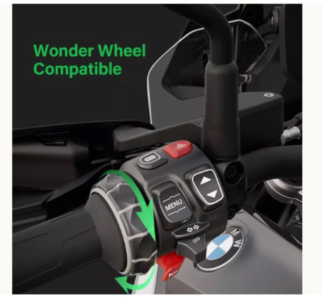 LBC Moto BM6 BMW wireless navigation with AA Carplay compatible with OEM Nav cradle &amp; wonder wheel support - Image 11