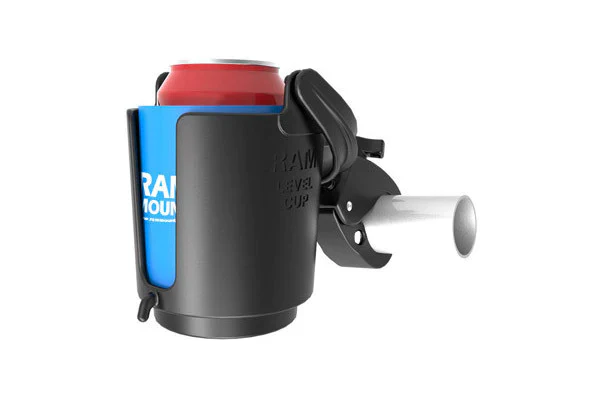 Level Cup™ Drink Holder with RAM® Tough-Claw™ Mount - RAM Mounts RAM-B-132-400U