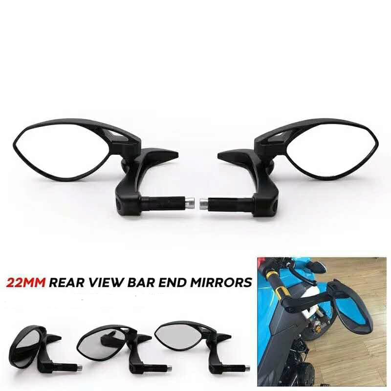 Lever Guard with Rear View Mirror for 22 mm handlebar