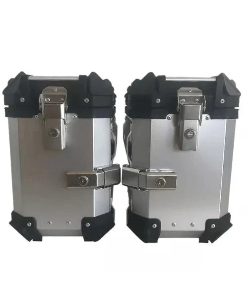 LGP Aluminium Touring Panniers 38L-Set of 2-Silver-LGP11202 - Image 4