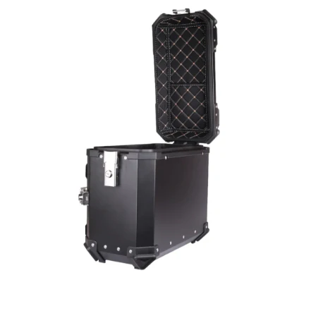 LGP Aluminium Touring Panniers 38L with brackets Set of 2-Black-LGP11256 - Image 6