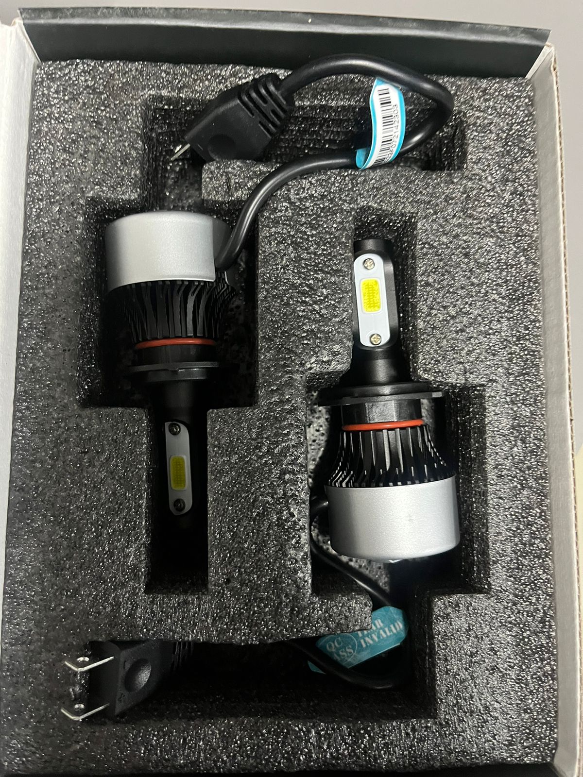 LGP H7 Hi/Lo 9000LM 6500K 72 W LED Automotive Headlight Bulbs Auto Conversion Driving Lamp (Cool White light) (H7) For All Cars-AUX1182 - Image 2