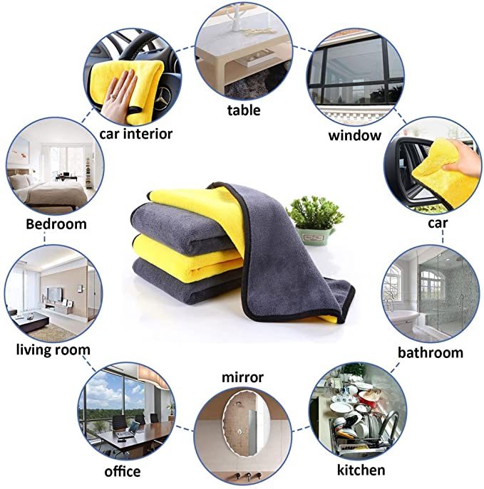 LGP Microfiber Soft Cleaning Cloth/Towel By( Set Of 2)-LGP04 - Image 5