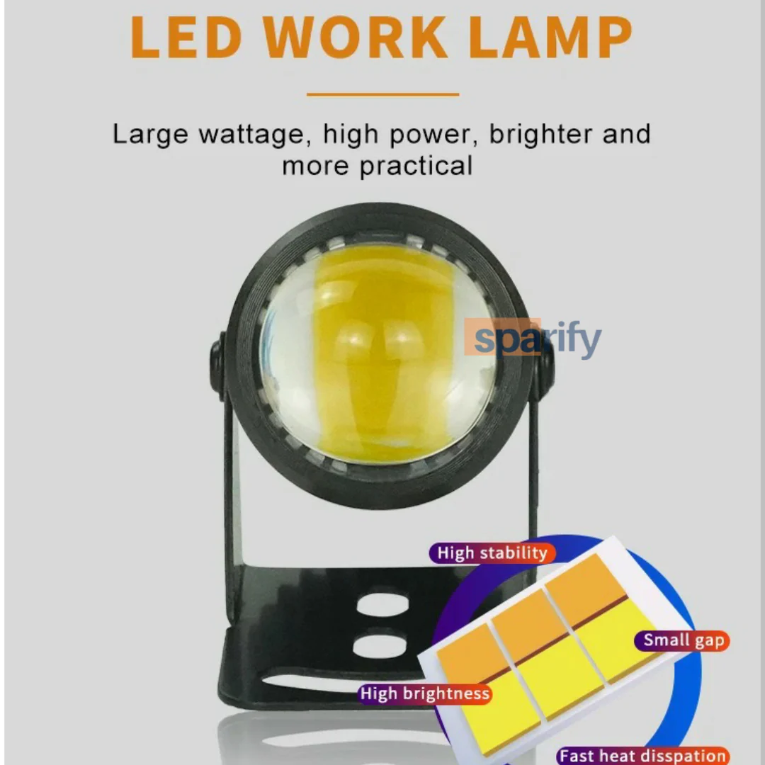 LGP Mini Driving Fog Lights 40W Dual Colour For universal Motorcycle/Scooters/Cars/Jeeps-LGP1159 - Image 7