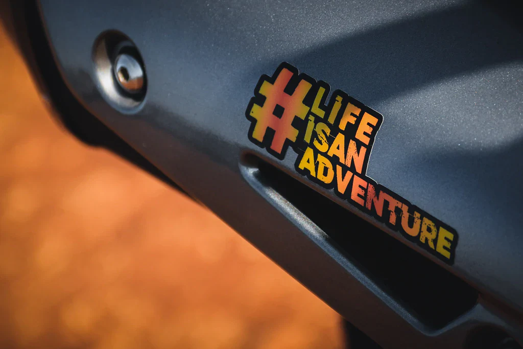 Life is an Adventure Sticker - Wander Looms - Image 2