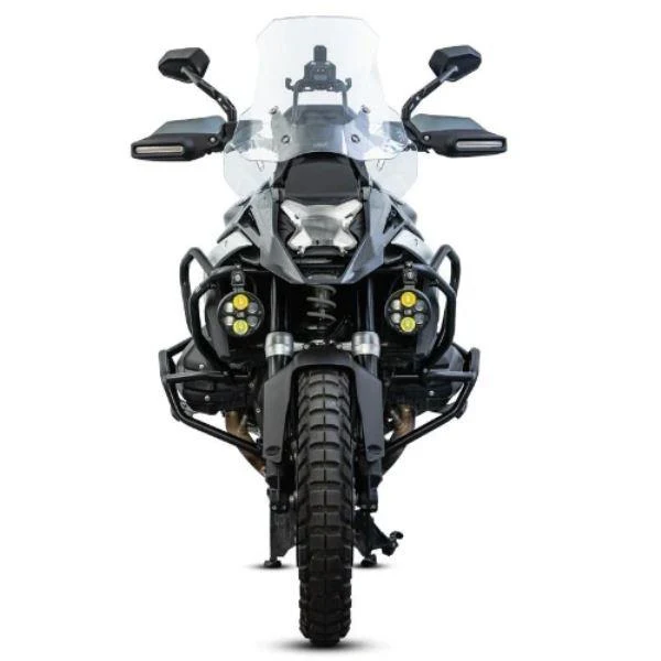Loboo Headlight Guard – Chrome Plated for BMW R1300 GS (CDBH131CP) - Image 3