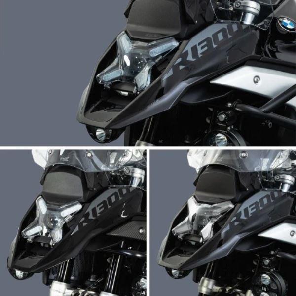 Loboo Headlight Guard – Light Grey for BMW R1300 GS (CDBH131LG) - Image 2