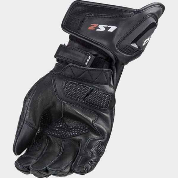 LS2 Swift Riding Gloves Black - Image 2