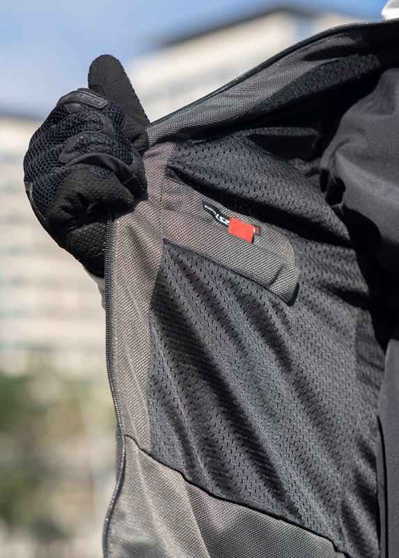 LS2 Bolton Air Man Black Jacket - Image 2