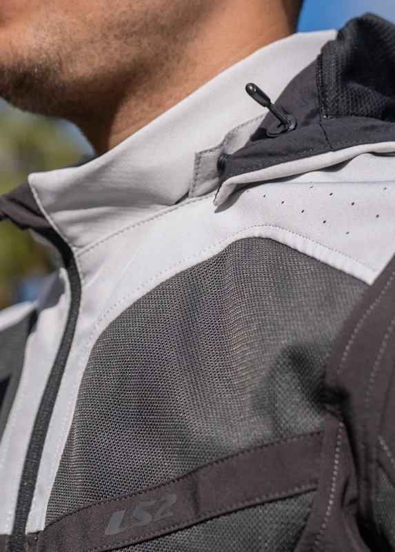 LS2 Bolton Air Man Black Jacket - Image 4