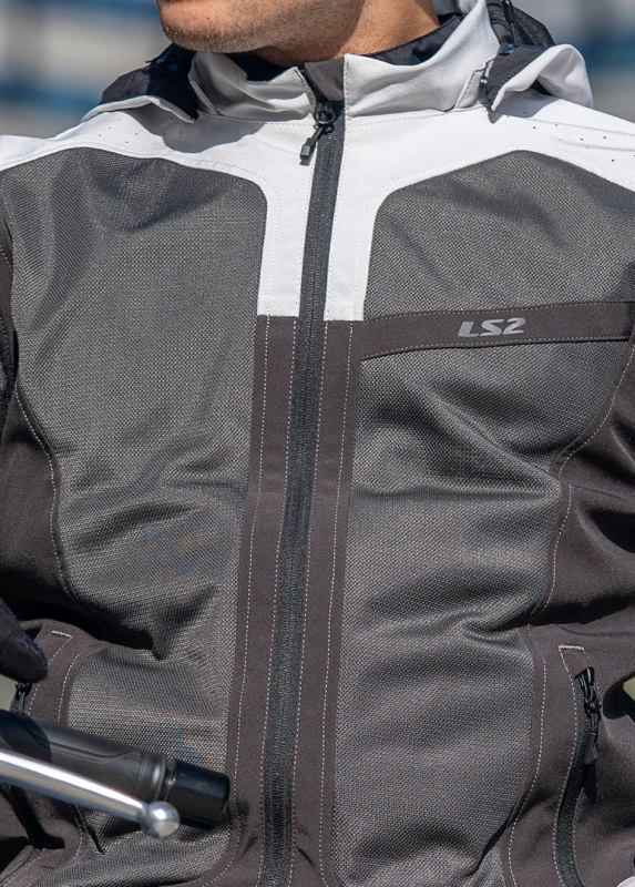 LS2 Bolton Air Man Black Jacket - Image 6