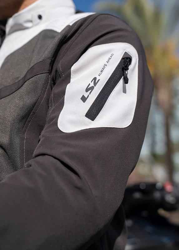 LS2 Bolton Air Man Black Jacket - Image 9