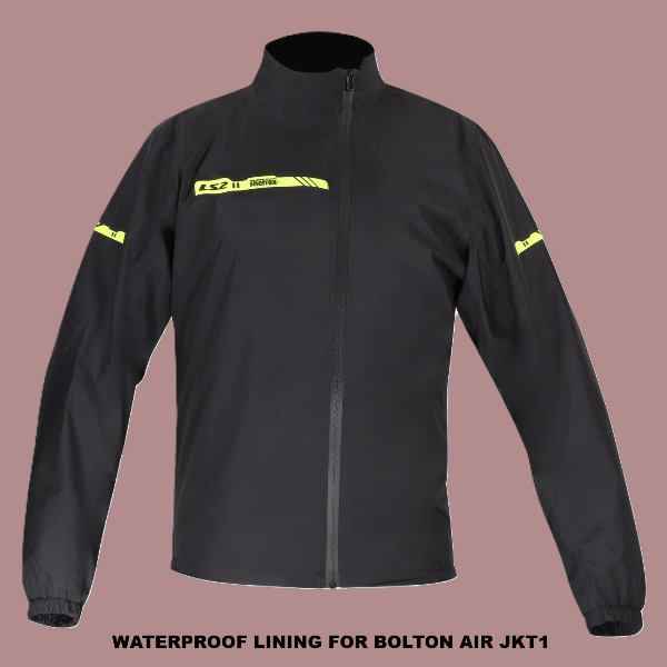 LS2 Bolton Air Man Green Grey Jacket - Image 5