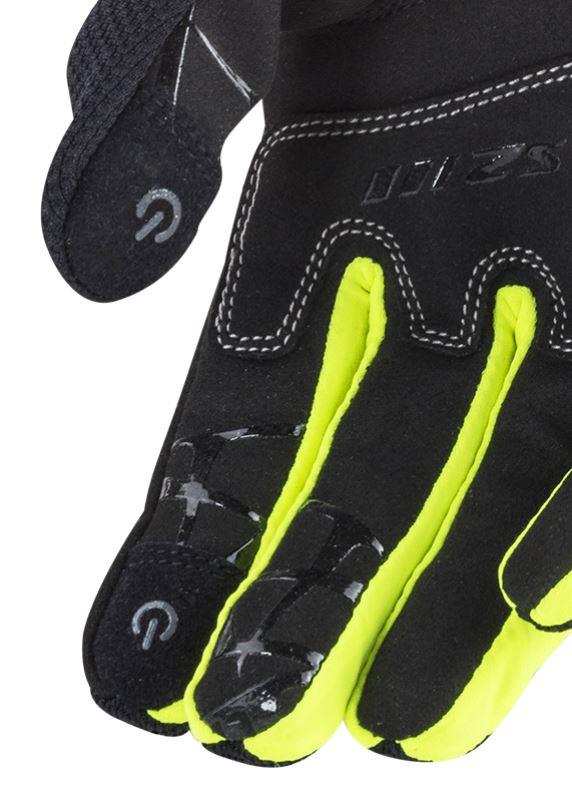 LS2 Dart 2 Evo Man Gloves Black H-V Yellow - Image 3