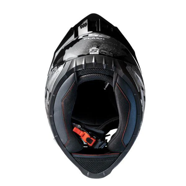 LS2 FF352 Flash Monster White Red - Image 2