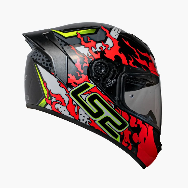 LS2 FF352 Rookie Antars Black Red - Helmet - Image 4