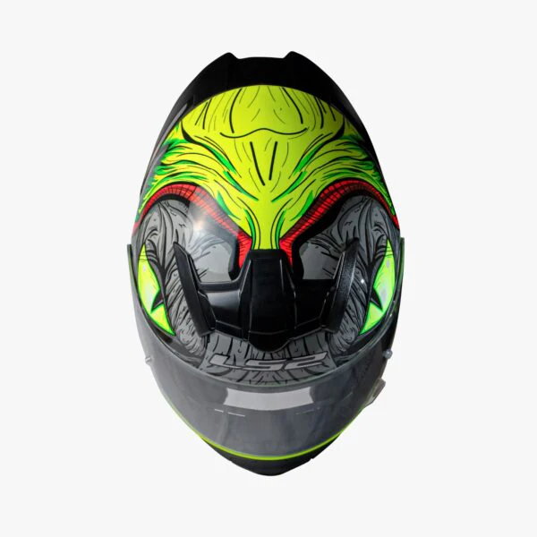 LS2 FF352 Rookie Fizzle Yellow - Helmet - Image 2