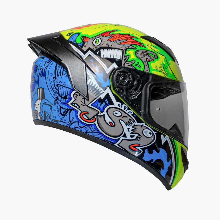 LS2 FF352 Rookie Hipst Black Yellow - Helmet - Image 4