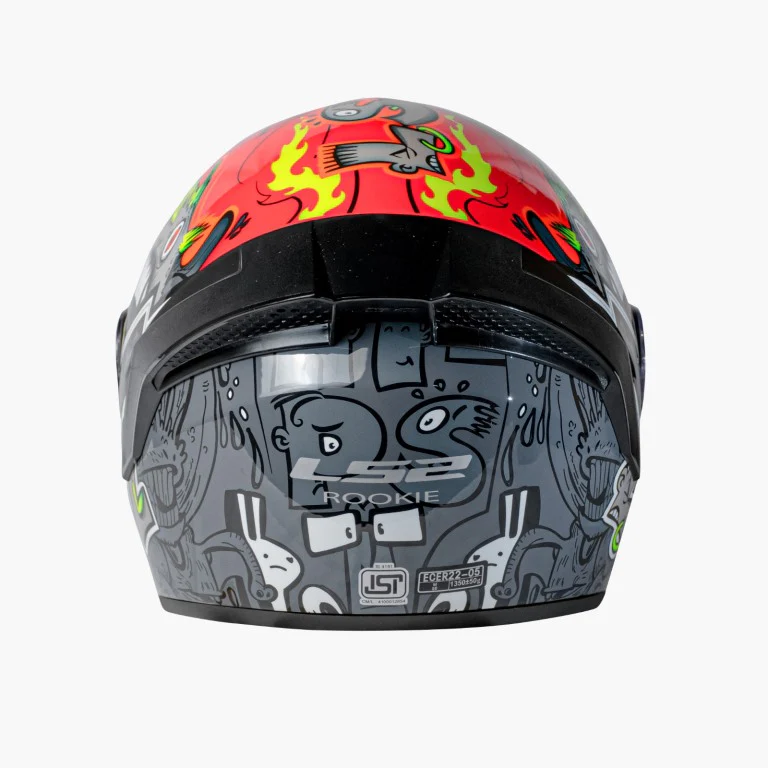 LS2 FF352 Rookie Hipst Matt Red - Helmet - Image 3