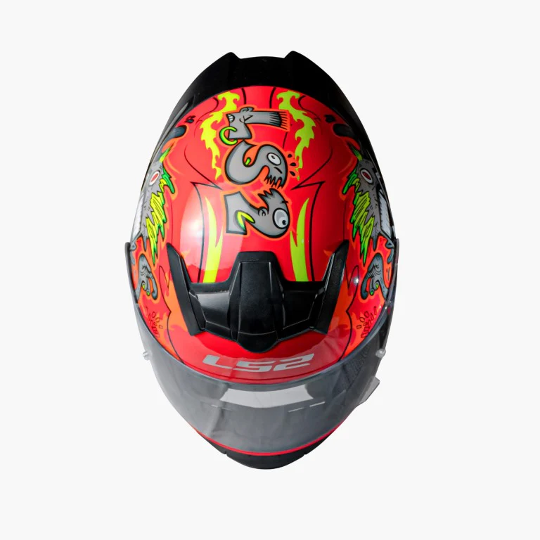 LS2 FF352 Rookie Hipst Matt Red - Helmet - Image 4