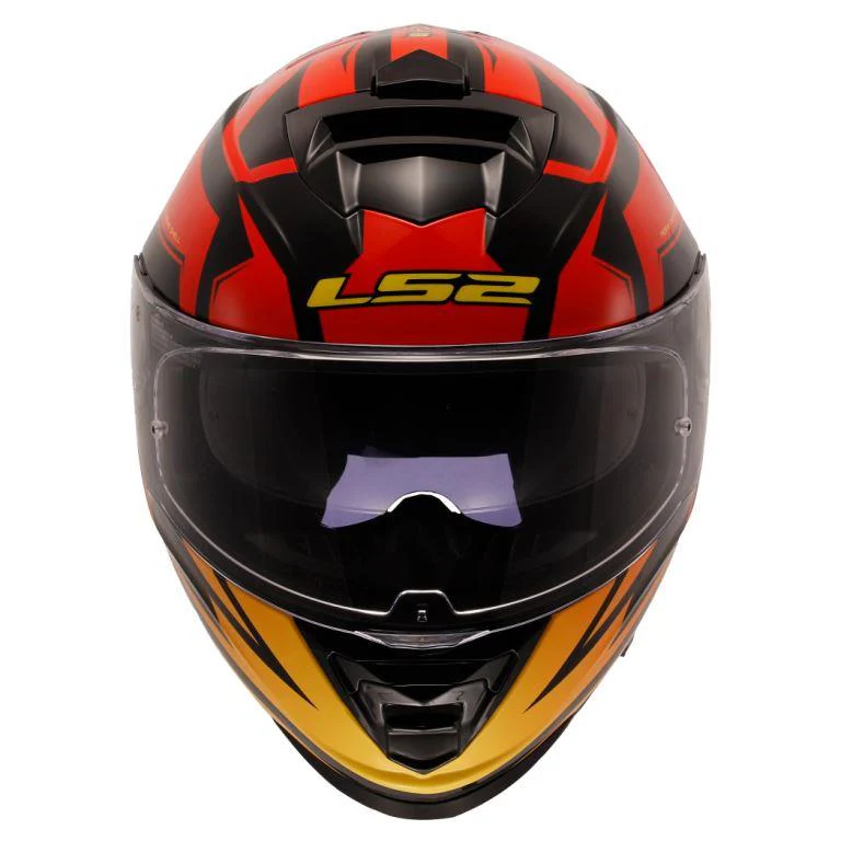 LS2 FF800 Storm II Atomik Red Shadow Helmet - Image 4