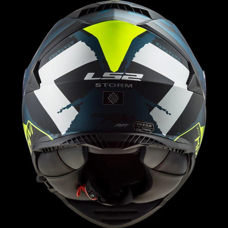 LS2 FF800 Storm Ii Sprinter M.silver Cobalt Helmet - Image 4
