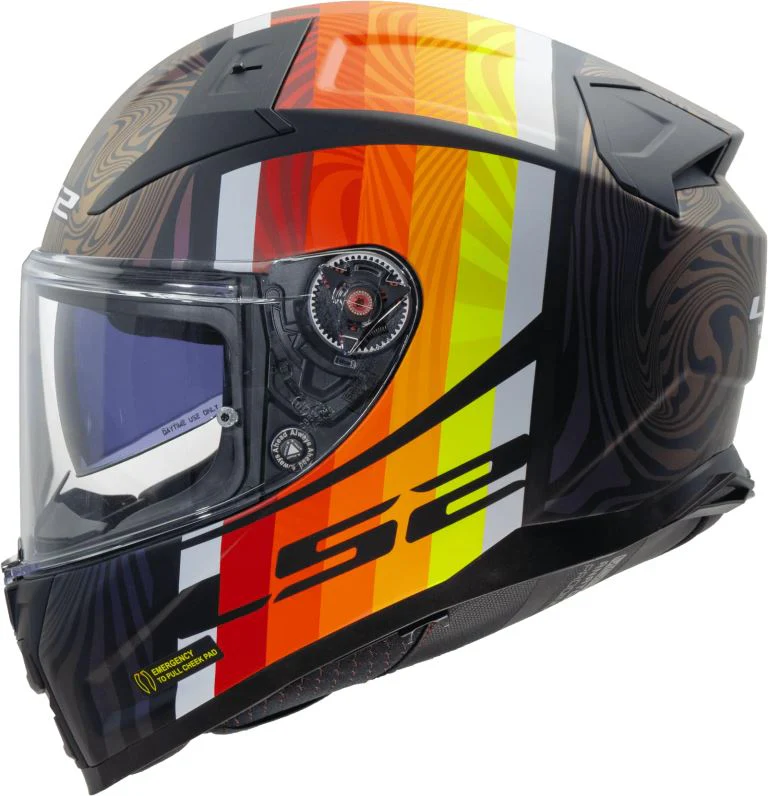 LS2 FF811 VECTOR II FREEDOM MATT BLACK CHAMELEON-06 HELMET - Image 4