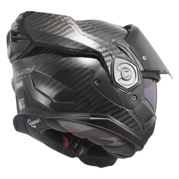 LS2 FF901 Advant X Solid Carbon Helmet - Image 3