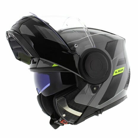 LS2 FF902 Scope Max Nardo Grey H-v Yellow Helmet - Image 2