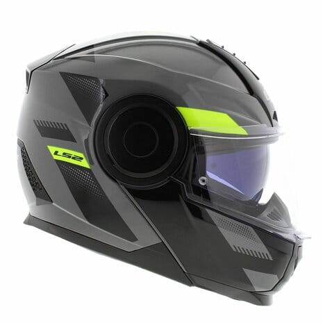 LS2 FF902 Scope Max Nardo Grey H-v Yellow Helmet - Image 3