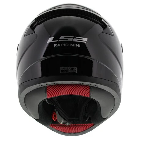 LS2 FF353 Rapid mini Single Mono gloss black Helmet - Image 6