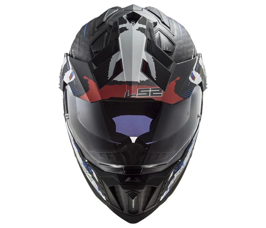 LS2 MX701 C Explorer Extend Matt Red-06 Helmet - Image 3
