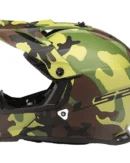 LS2 MX437 Fast Evo Jarhead Matt Camo Helmet - Image 4