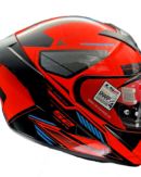 LS2 FF352 Rookie Betha Hi Viz Orange Black Helmet - Image 6