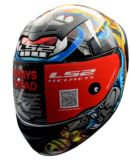 LS2 FF352 Rookie Foo Dog Black Yellow Helmet - Image 7