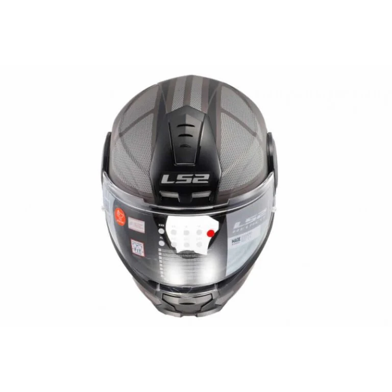 LS2 FF902 Scope Axis Matt Black Titanium Helmet - Image 2