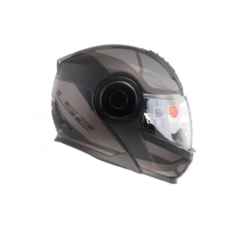 LS2 FF902 Scope Axis Matt Black Titanium Helmet - Image 3