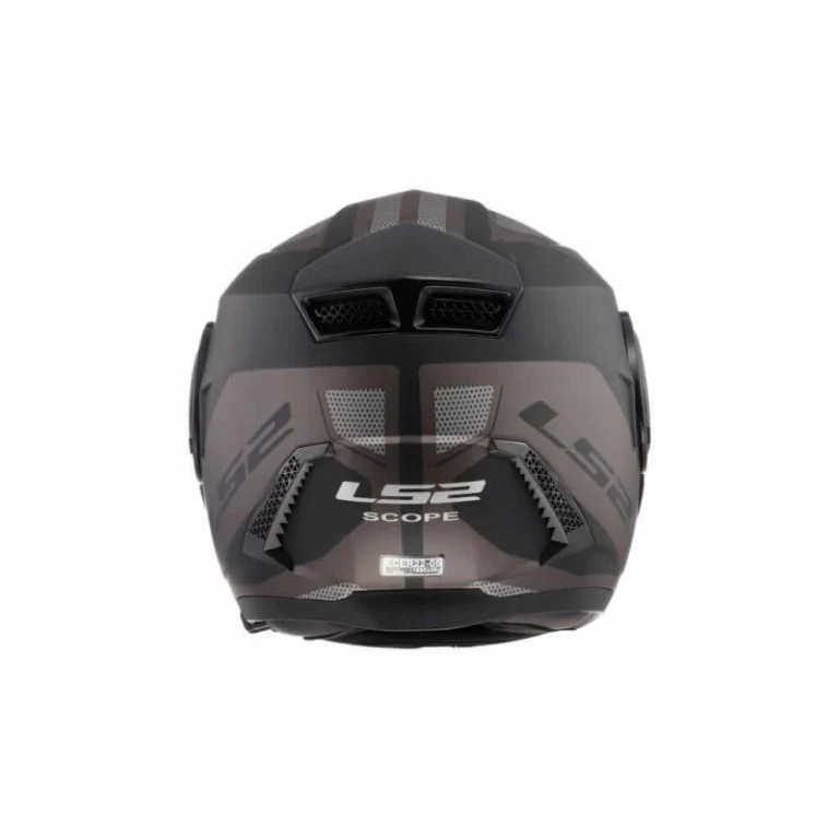 LS2 FF902 Scope Axis Matt Black Titanium Helmet - Image 4