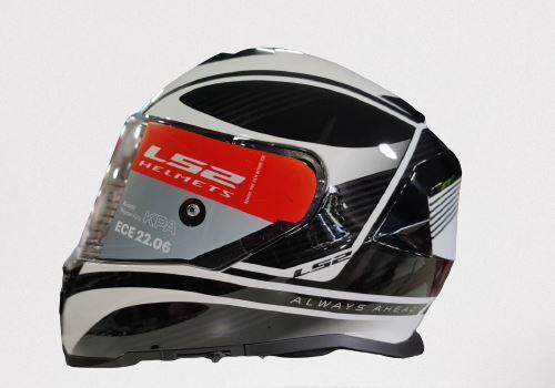 LS2 FF800 Storm II Dodger Black White-06 Helmet