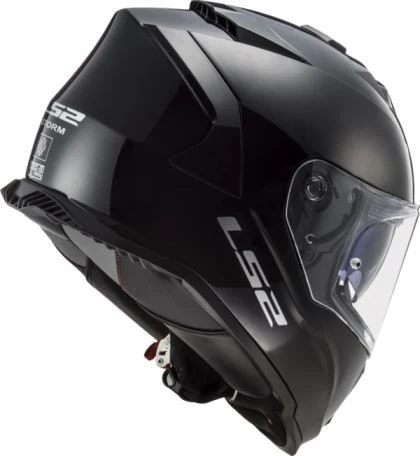 LS2 FF800 Storm II Solid Gloss Black-06 Helmet - Image 4