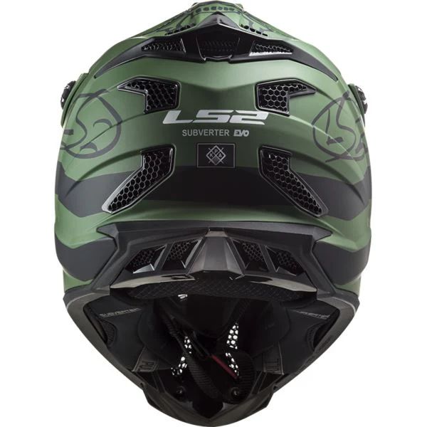 LS2 MX700 Subverter Evo Cargo Matt Military Green Helmet - Image 3