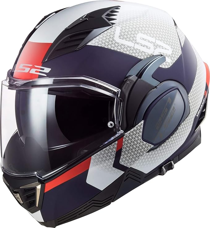 LS2 FF900 Valiant Ii Citius Gloss White Blue Helmet